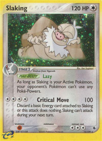 Slaking⁣ - EX Ruby & Sapphire⁣ (Holo Rare)⁣ [12] English / Played / Normal