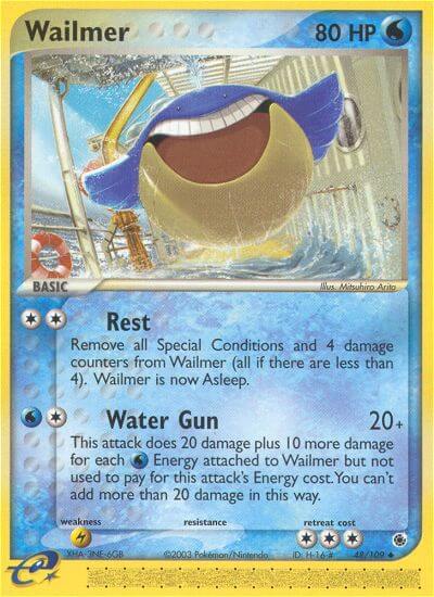 Wailmer⁣ - EX Ruby & Sapphire⁣ (Uncommon)⁣ [48] English / Near Mint / Normal