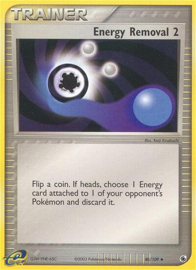 Energy Removal 2⁣ - EX Ruby & Sapphire⁣ (Uncommon)⁣ [80] English / Excellent / Reverse-Holo Normal