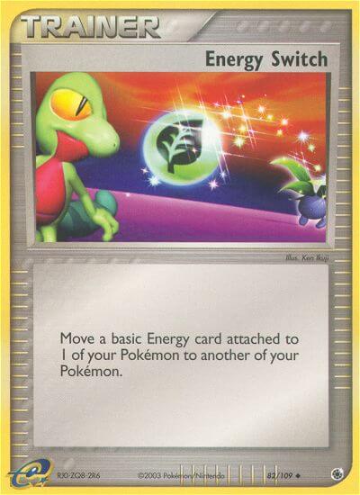 Energy Switch⁣ - EX Ruby & Sapphire⁣ (Uncommon)⁣ [82] English / Near Mint / Reverse-Holo Normal
