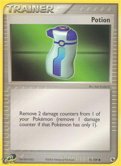 Potion⁣ - EX Ruby & Sapphire⁣ (Common)⁣ [91] English / Near Mint / Reverse-Holo Normal