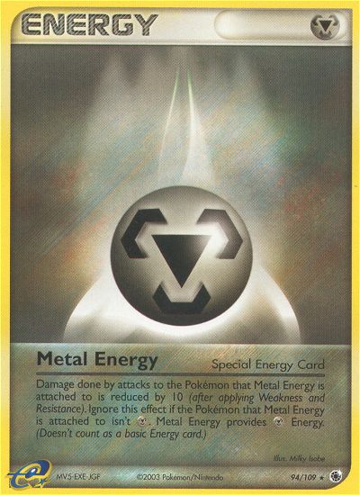 Metal Energy⁣ - EX Ruby & Sapphire⁣ (Rare)⁣ [94] English / Near Mint / Normal