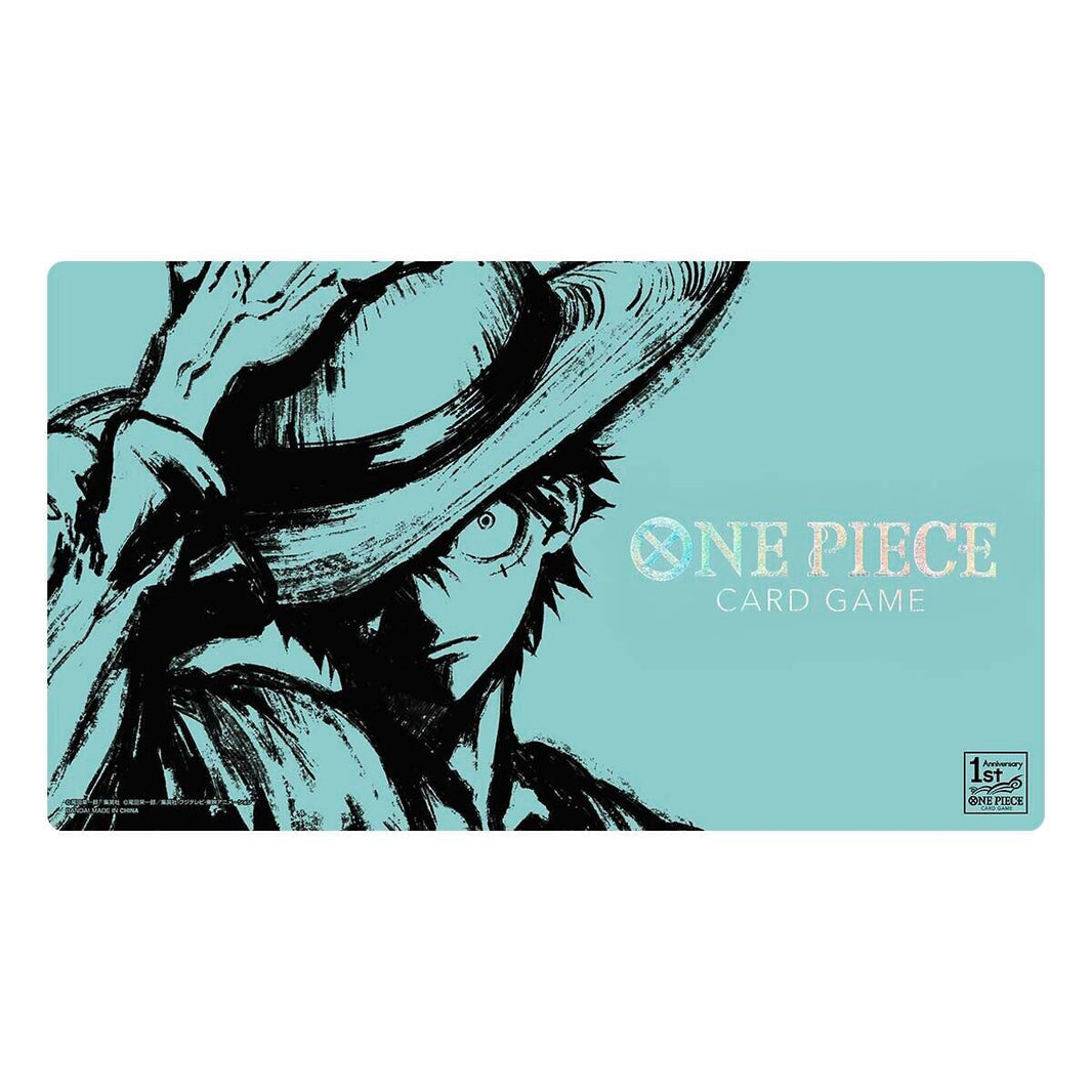 One Piece Card Game 1st Anniversary Playmat Monkey D. Luffy Tilbehør