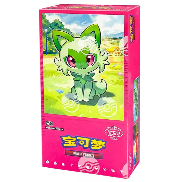 Pokémon TCG: Gem Pack Vol. 1 - Booster Box (Kinesisk) Kortspil