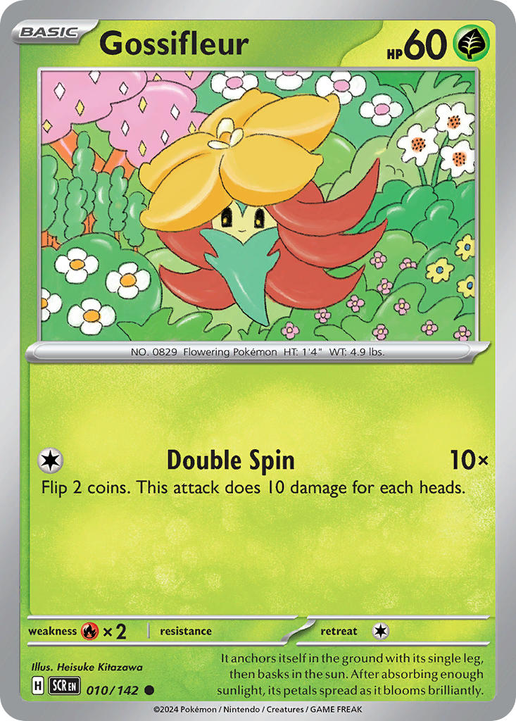 Gossifleur⁣ - Stellar Crown⁣ (Common)⁣ [010] English / Near Mint / Normal
