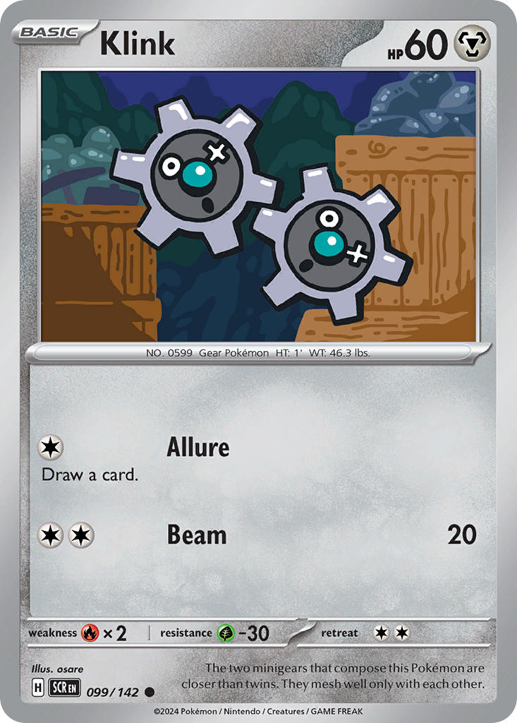 Klink⁣ - Stellar Crown⁣ (Common)⁣ [099] English / Near Mint / Normal