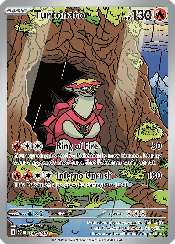 Turtonator⁣ - Stellar Crown⁣ (Illustration Rare)⁣ [146] English / Good / Normal