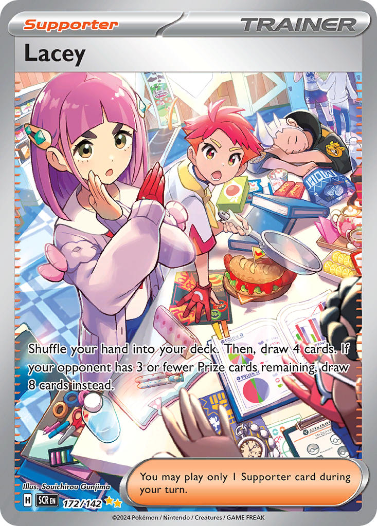 Lacey⁣ - Stellar Crown⁣ (Special Illustration Rare)⁣ [172] English / Near Mint / Normal