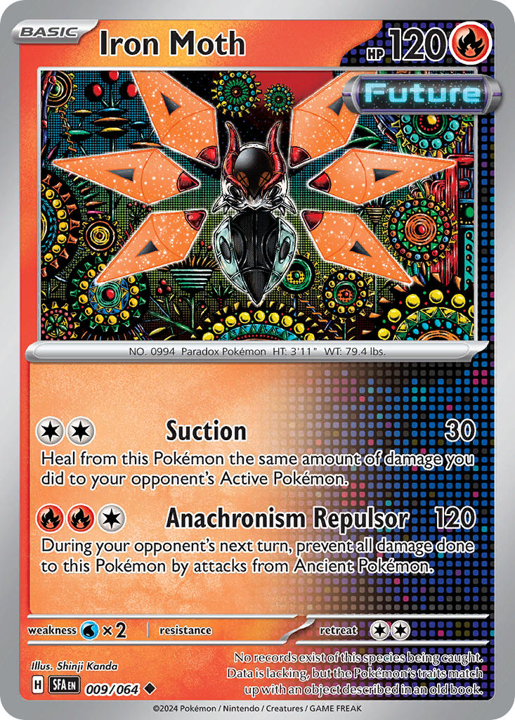 Iron Moth⁣ - Shrouded Fable⁣ (Uncommon)⁣ [009] English / Near Mint / Normal