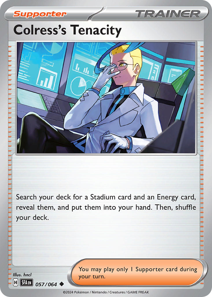 Colress's Tenacity⁣ - Shrouded Fable⁣ (Uncommon)⁣ [057] English / Near Mint / Normal