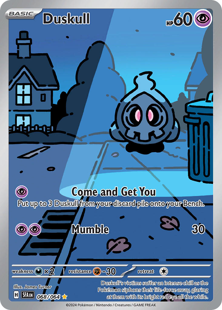 Duskull⁣ - Shrouded Fable⁣ (Illustration Rare)⁣ [068] English / Excellent / Normal