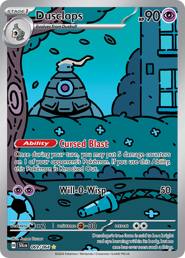 Dusclops⁣ - Shrouded Fable⁣ (Illustration Rare)⁣ [069] English / Near Mint / Normal