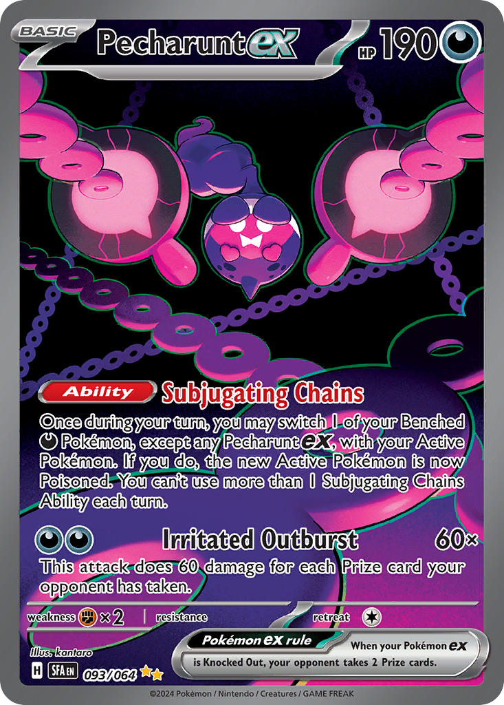 Pecharunt ex - Shrouded Fable (Special Illustration Rare) [SFA-093] English / Near Mint / Normal