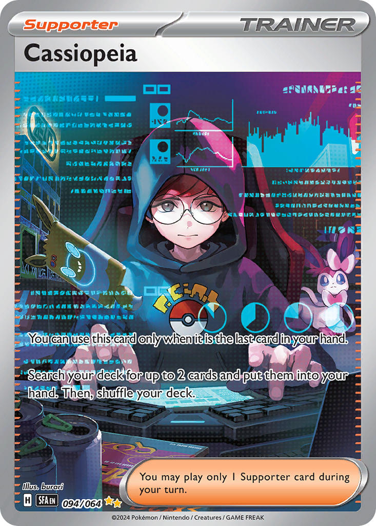 Cassiopeia⁣ - Shrouded Fable⁣ (Special Illustration Rare)⁣ [094] English / Near Mint / Normal