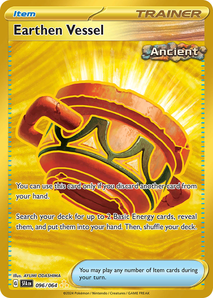 Earthen Vessel⁣ - Shrouded Fable⁣ (Secret Rare)⁣ [096] English / Near Mint / Normal