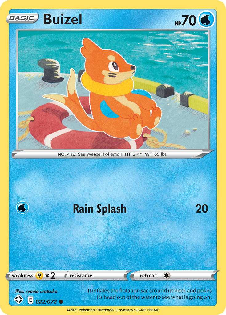 Buizel - Shining Fates (Common) [SHF-22] English / Near Mint / Normal