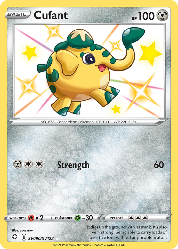 Cufant - Shining Fates (Secret Rare) [SHF-SV90] English / Near Mint / Normal