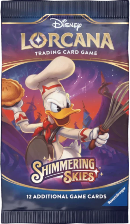 Disney Lorcana TCG Set 5 Shimmering Skies Booster Pack Kortspil