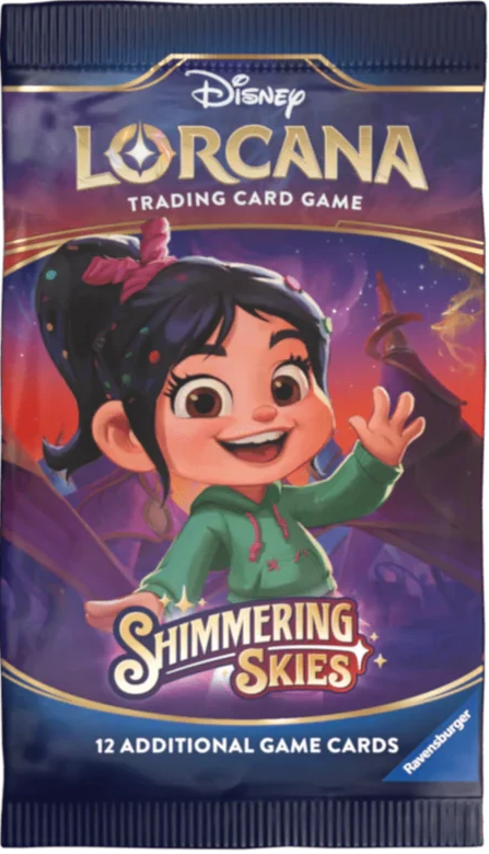 Disney Lorcana TCG Set 5 Shimmering Skies Booster Pack Kortspil