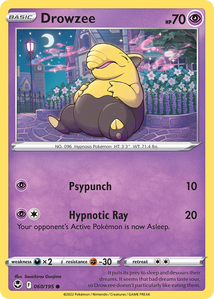 Drowzee - Silver Tempest (Common) [SIT-060] English / Near Mint / Normal