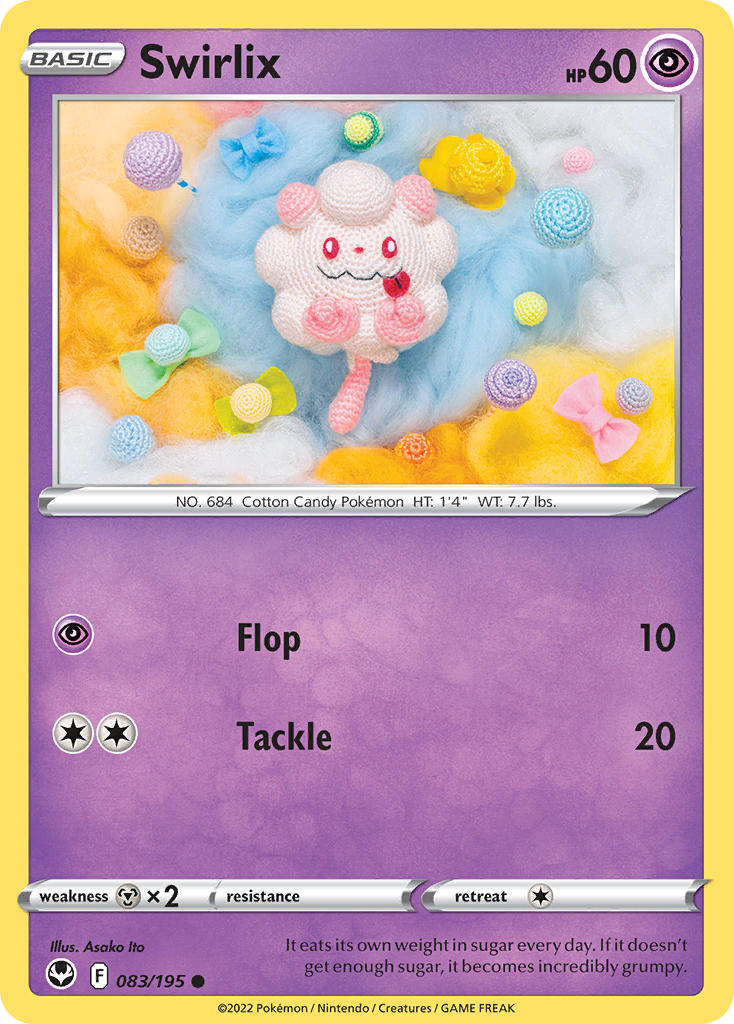 Swirlix - Silver Tempest (Common) [SIT-083] English / Near Mint / Normal