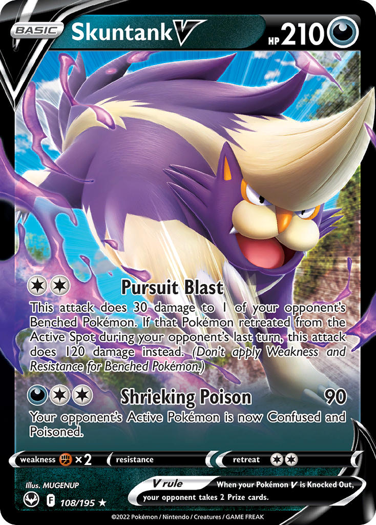 Skuntank V - Silver Tempest (Ultra Rare) [SIT-108] English / Near Mint / Normal
