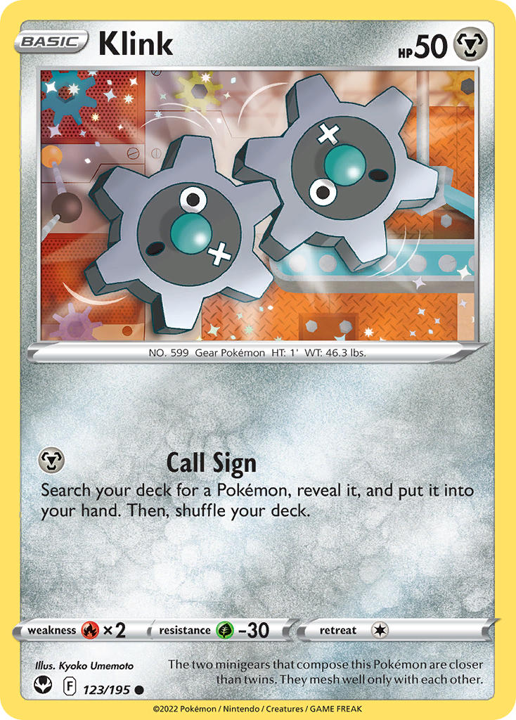 Klink - Silver Tempest (Common) [SIT-123] English / Near Mint / Normal