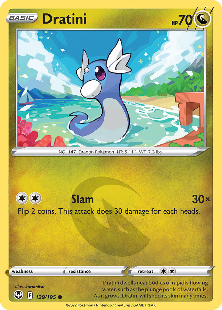 Dratini - Silver Tempest (Common) [SIT-129] English / Near Mint / Normal