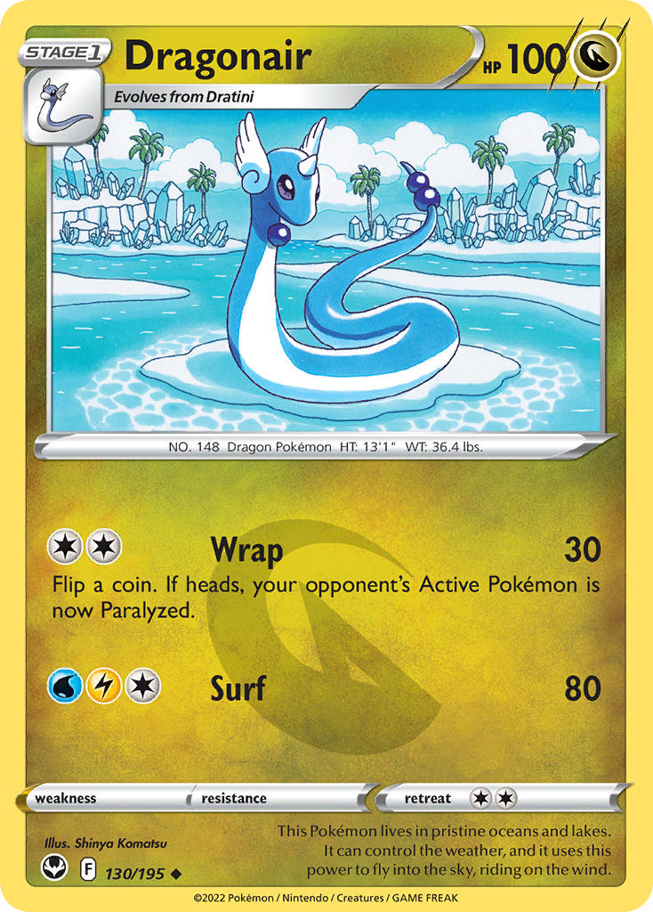 Dragonair - Silver Tempest (Uncommon) [SIT-130] English / Near Mint / Normal