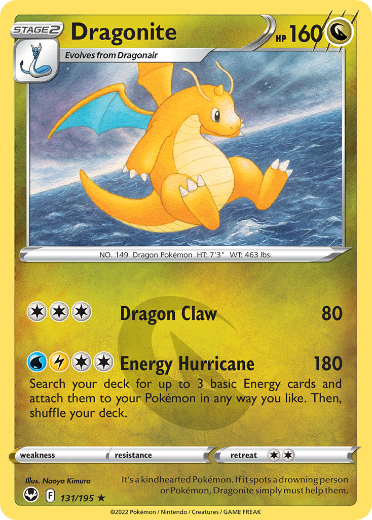 Dragonite - Silver Tempest (Holo Rare) [SIT-131] English / Near Mint / Normal