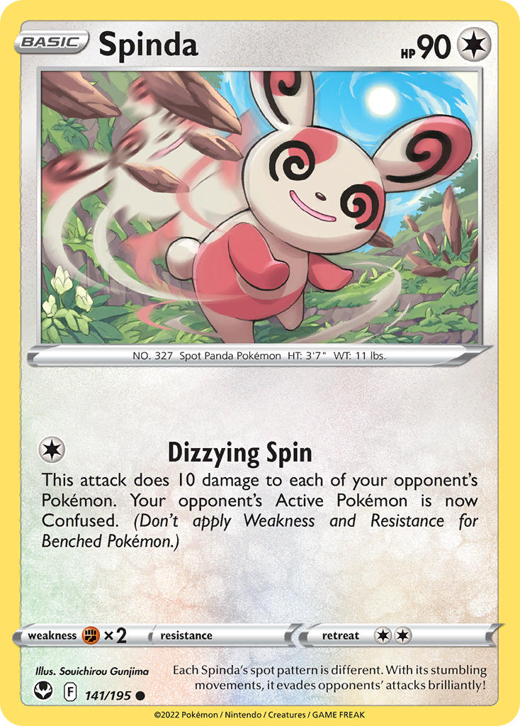 Spinda - Silver Tempest (Common) [SIT-141] English / Near Mint / Normal