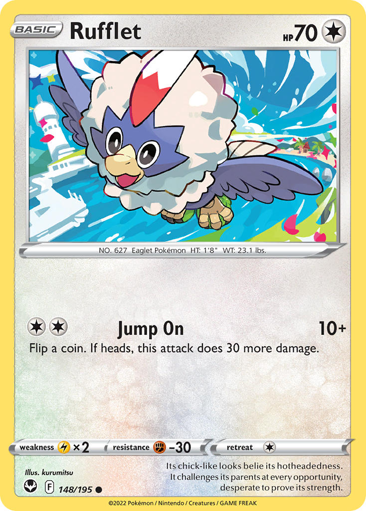Rufflet - Silver Tempest (Common) [SIT-148] English / Near Mint / Normal