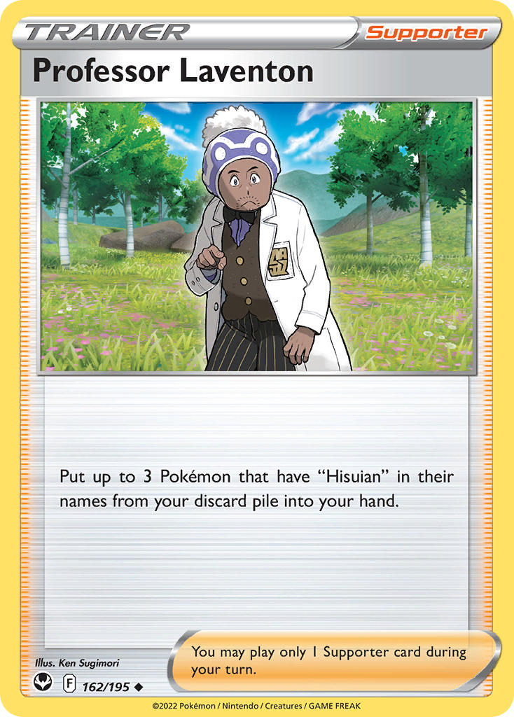 Professor Laventon - Silver Tempest (Uncommon) [SIT-162] English / Near Mint / Normal