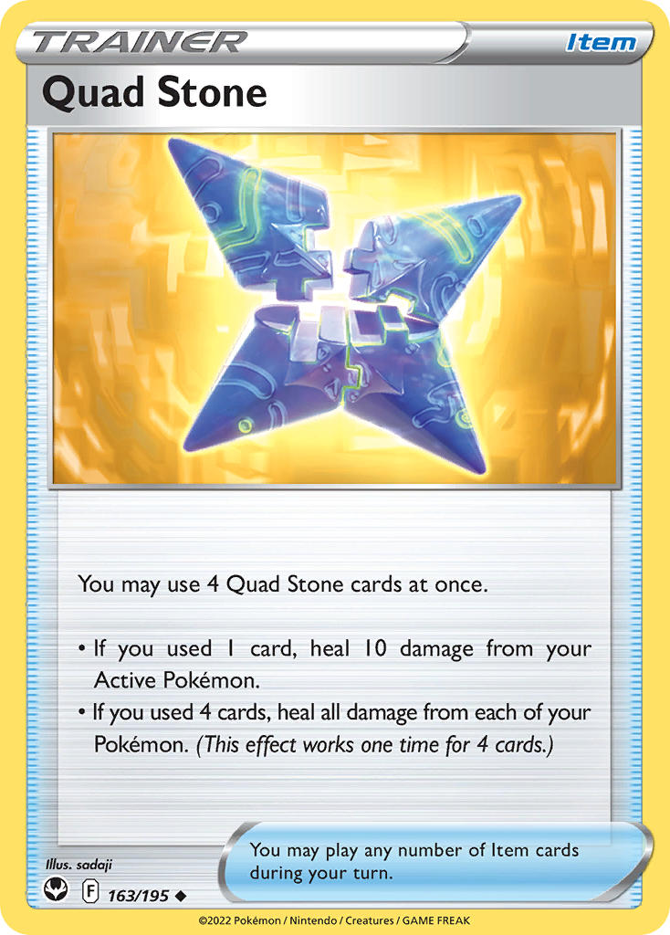 Quad Stone - Silver Tempest (Uncommon) [SIT-163] English / Near Mint / Normal