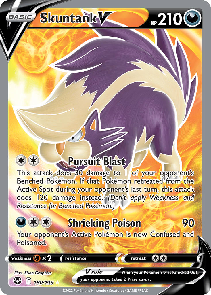 Skuntank V - Silver Tempest (Ultra Rare) [SIT-180] English / Near Mint / Normal