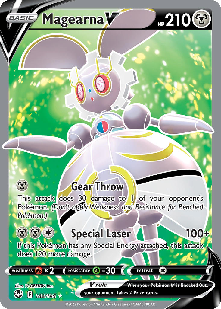 Magearna V - Silver Tempest (Ultra Rare) [SIT-182] English / Near Mint / Normal