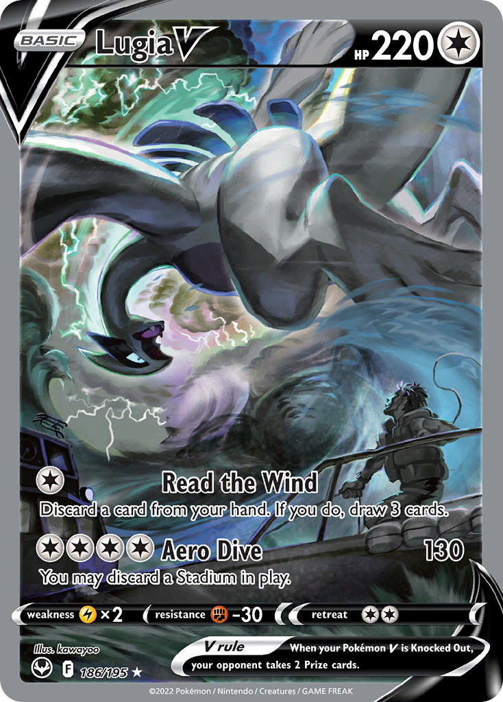 Lugia V - Silver Tempest (Ultra Rare) [SIT-186] English / Near Mint / Normal