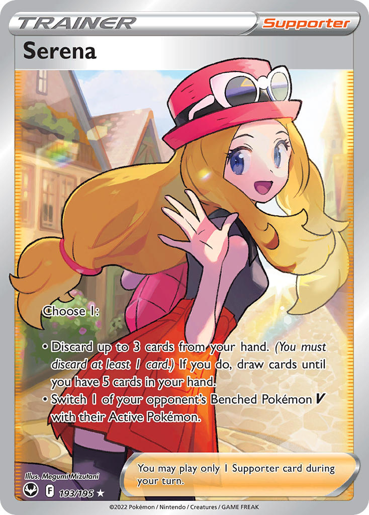 Serena - Silver Tempest (Ultra Rare) [SIT-193] English / Near Mint / Normal
