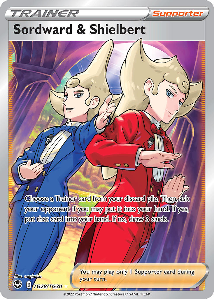 Sordward & Shielbert - Silver Tempest (Ultra Rare) [SIT-TG28] English / Near Mint / Normal