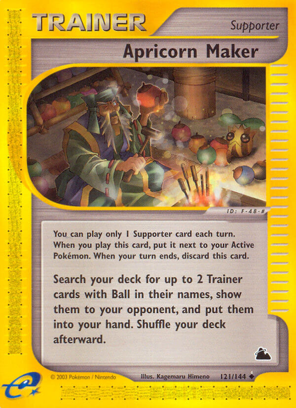 Apricorn Maker⁣ - Skyridge⁣ (Uncommon)⁣ [121] English / Light Played / Normal