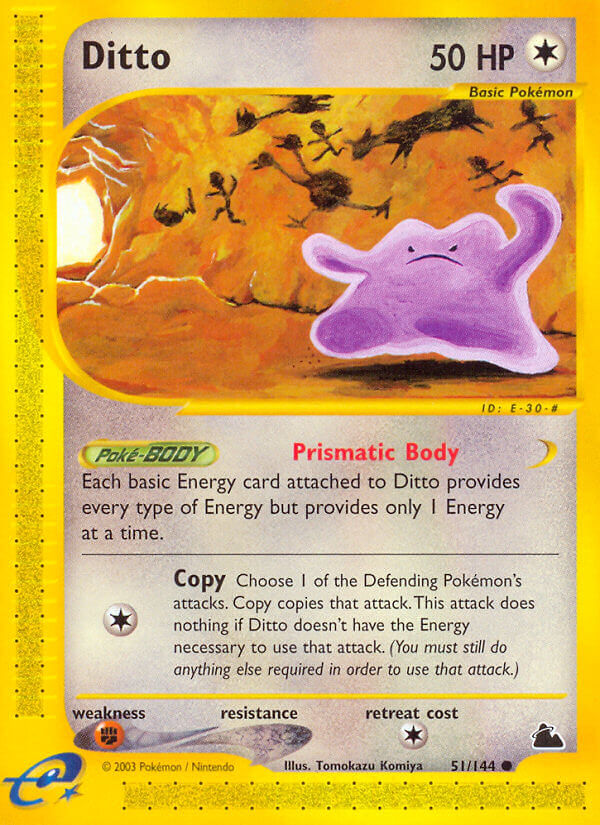Ditto⁣ - Skyridge⁣ (Common)⁣ [51] English / Poor / Normal