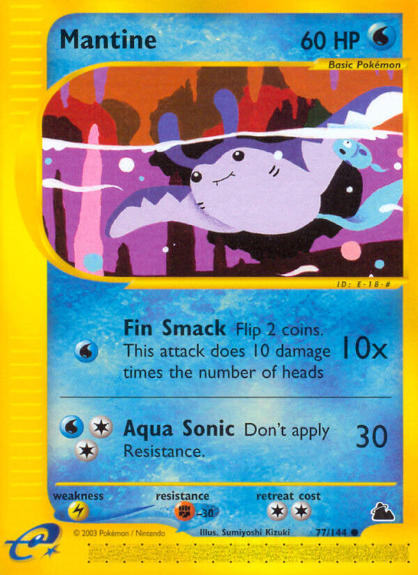 Mantine⁣ - Skyridge⁣ (Common)⁣ [77] English / Excellent / Normal