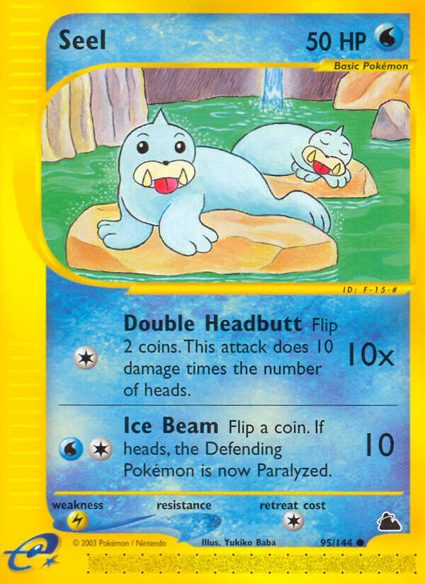 Seel⁣ - Skyridge⁣ (Common)⁣ [95] English / Light Played / Normal