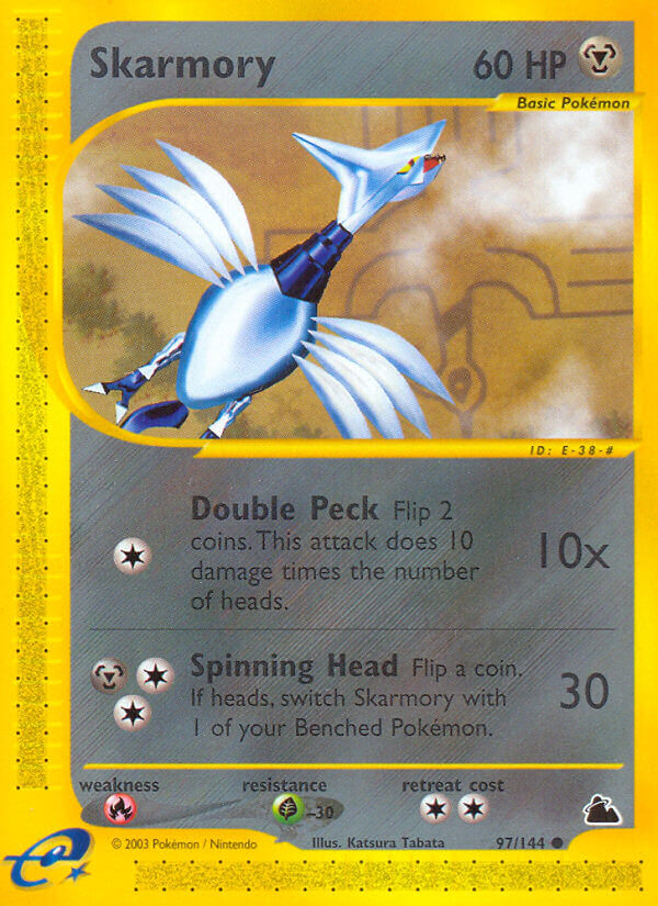 Skarmory⁣ - Skyridge⁣ (Common)⁣ [97] English / Near Mint / Normal