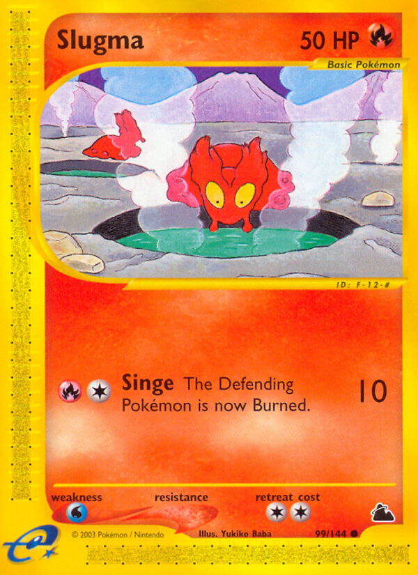 Slugma⁣ - Skyridge⁣ (Common)⁣ [99] English / Played / Normal