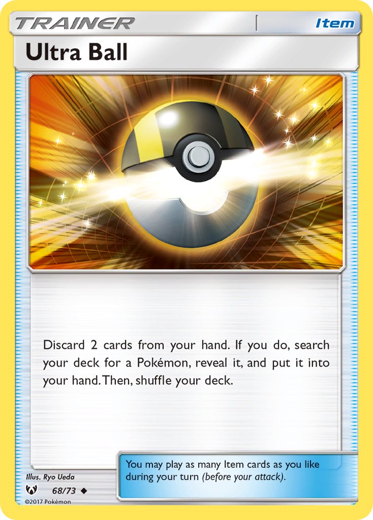 Ultra Ball - Shining Legends (Uncommon) [SLG-68] English / Near Mint / Normal