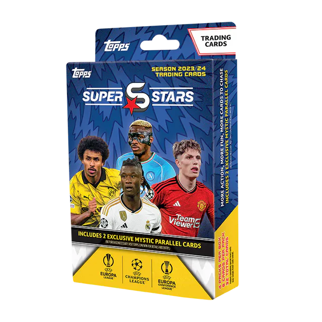 Topps Fodboldkort UCC Superstars 2023/24 Hanger Pack Kortspil