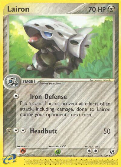 Lairon⁣ - EX Sandstorm⁣ (Uncommon)⁣ [41] English / Near Mint / Normal