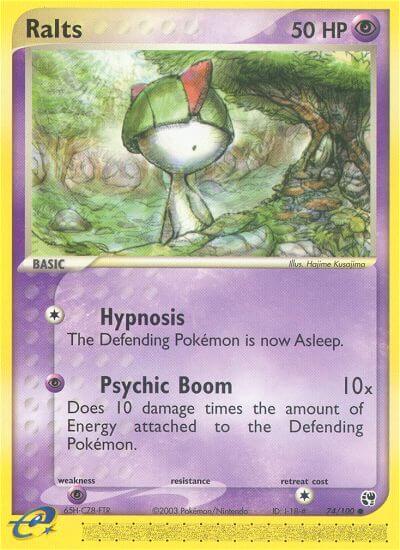 Ralts⁣ - EX Sandstorm⁣ (Common)⁣ [74] English / Near Mint / Normal