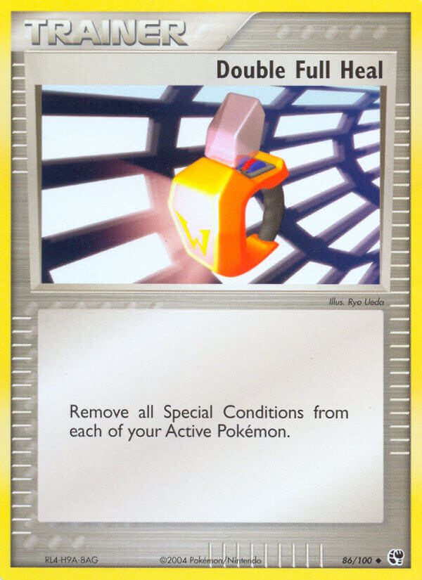 Double Full Heal⁣ - EX Sandstorm⁣ (Uncommon)⁣ [86] English / Excellent / Reverse-Holo Normal
